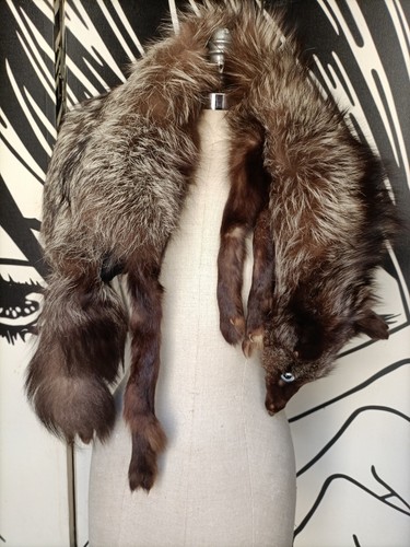 Due stole volpe vintage - di,
