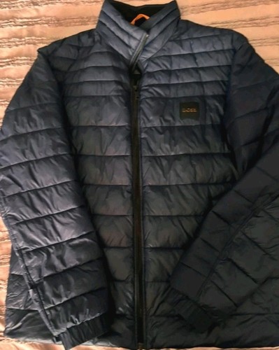 Hugo boss navy puffer - navy,