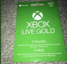 xbox live Gold gift card 3