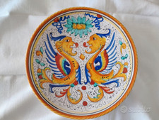 Piatto Deruta ceramica dipinto