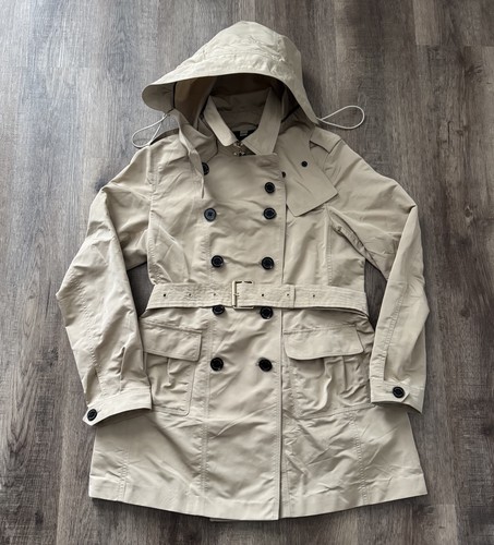 Burberry hooded trench - burberry,