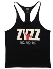 Muscle Alive Uomo Bodybuilding Canotte Palestra Zyzz Stringer Canottiera (D1o)
