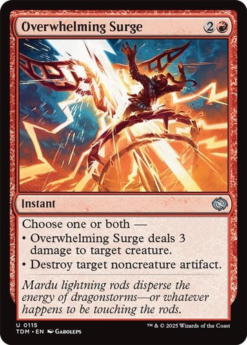 Overwhelming surge tarkir - -,
