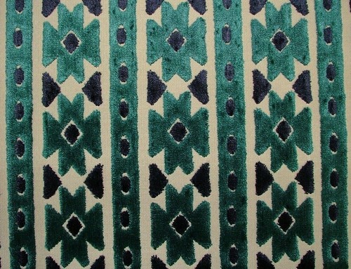 Kasbah teal tenda velluto - kasbah,