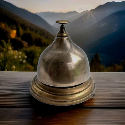 Loud antique reception bell - v,
