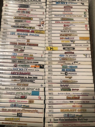 Nintendo wii video - games, pick