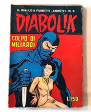 Fumetto Diabolik "Colpo di