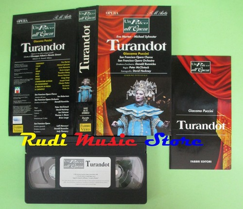 Vhs giacomo puccini - puccini, turandot