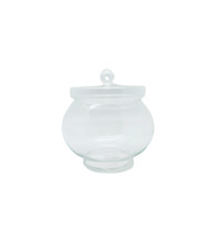 COPPA PALLA IN VETRO CON TAPPO