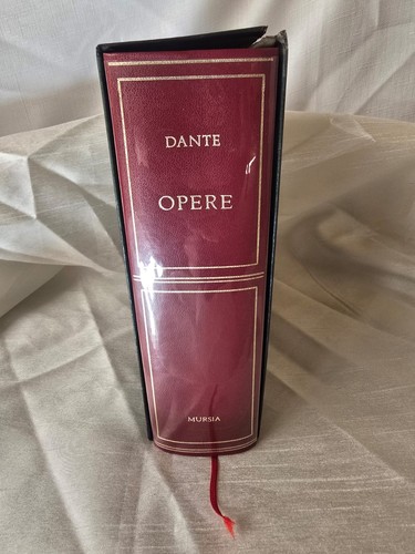 Dante opere edizione - dante,
