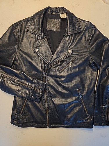 Giacca pelle levis biker - di,