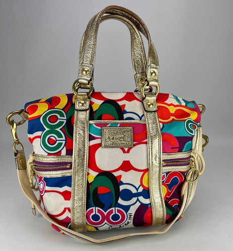 Borsa coach papavero tote bag - coach,