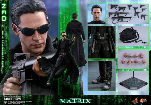 Hot toys the - matrix, keanu