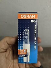 OSRAM Halolux Ceram Lampada Alogena B15d 100W 230V Chiaro 64475