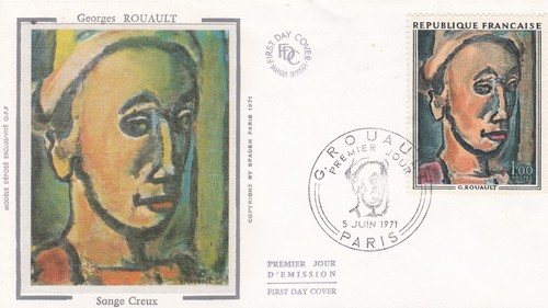 France 1971 fdc georges - 1971,