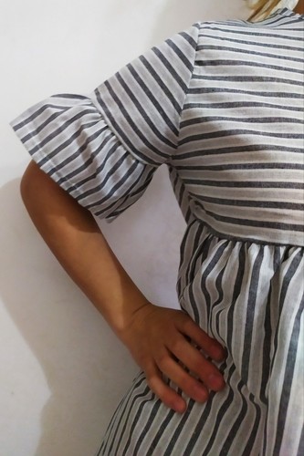 Donna abito manica corta - abito,