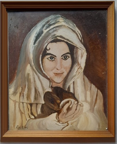 Arte naif ritratto di - ritratto,