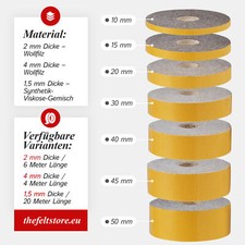 Nastro in feltro autoadesivo