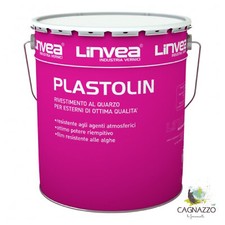 Pittura per Esterno Rivestimento al Quarzo Plastolin Linvea 