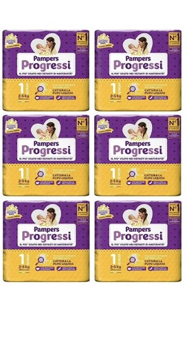 168pz pannolini pampers - pannolini,