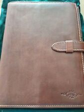 CARTELLINA ORGANIZER IN PELLE , VINTAGE, COLLEZIONE PRIVATA - OTTIME CONDIZIONI 