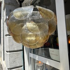 LAMPADARIO 70s VETRO DI MURANO