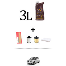 HOFFCAR Kit tagliando 4 FILTRI