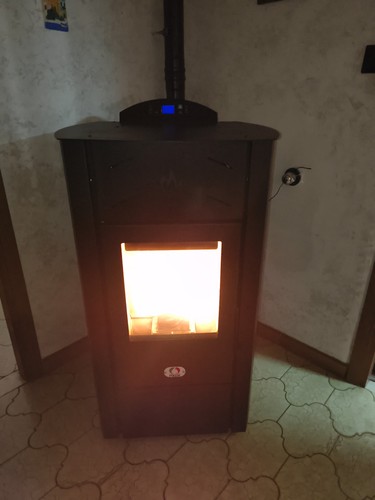 Stufa pellet idro kw - stufa,