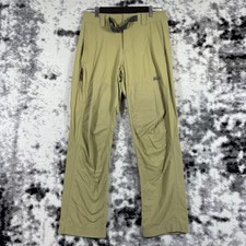 Pantalone uomo Rei Screenline taglia 30x30 beige con cintura tasche esterne dritto