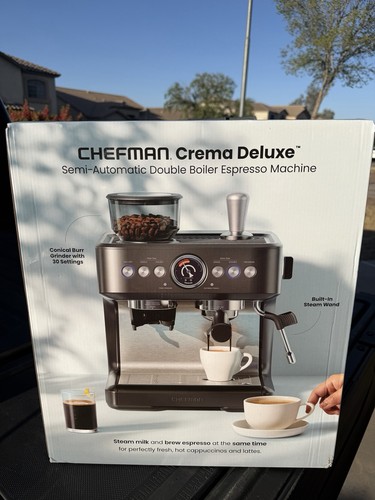 Macchina espresso chefman - macchina,