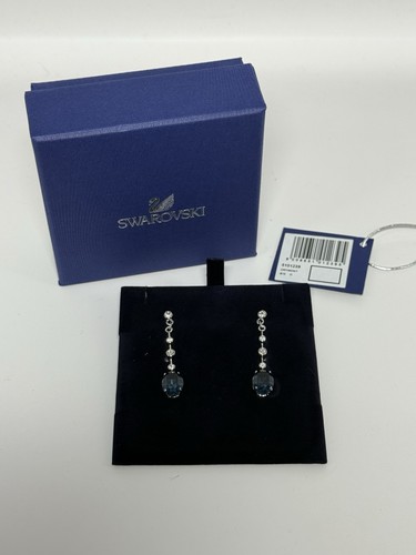 Orecchini swarovski melina blu - orecchini,