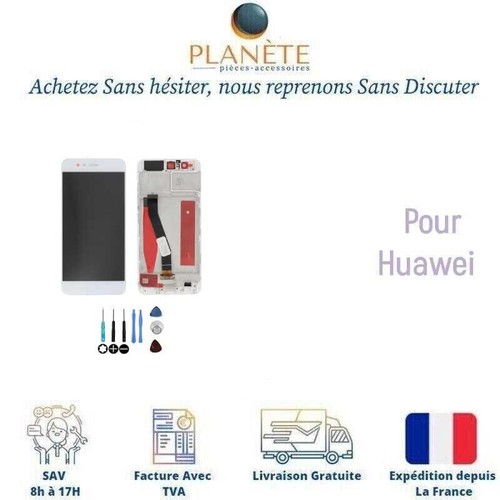 Ecran lcd complet blanc sur - complet,