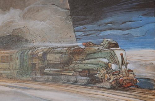 Enki bilal train ex - le, ,