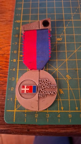 Bella medaglia svizzera - tiro, a