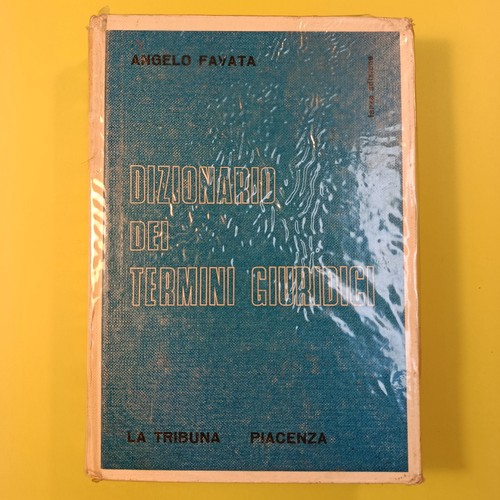 Dizionario dei termini - dizionario,