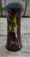 VASO IN CERAMICA ROSSO CON