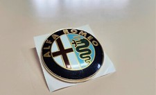 STEMMA FREGIO ALFA ROMEO ANTERIORE ALFA 33-75-145-146-155-156-164-166 LOGO ALFA