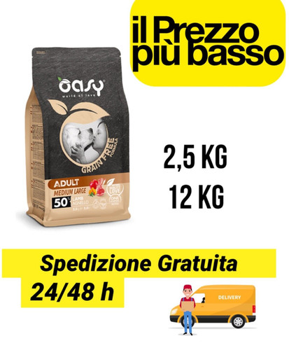 Oasy grain free medium large - grain, medium/large