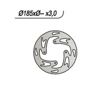 DISCO FRENO ANTERIORE NG 649
