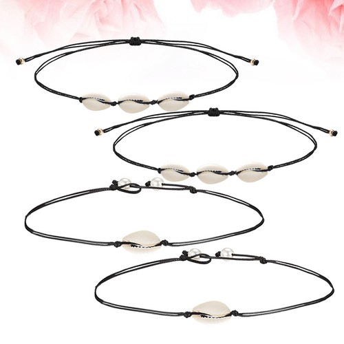 Collana conchiglie da 4 - ,