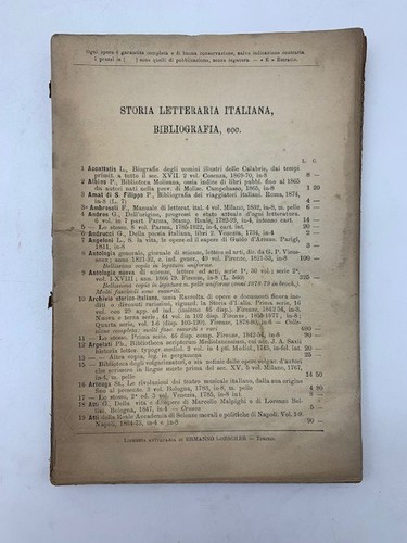 Loescher libreria antiquaria