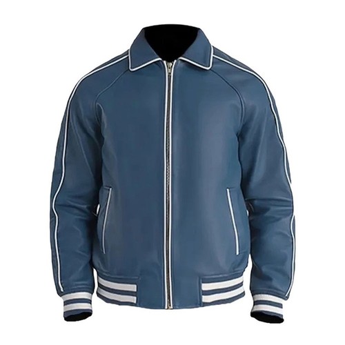 Giubbotto bomber uomo blu - bomber,