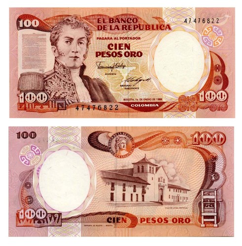 Colombia 100 pesos - 100,