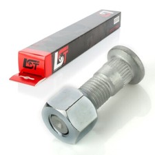 1x Viti Zigrinate Con Dado