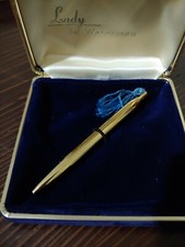 Penna a Sfera Vintage LADY DE WATERMAN  Placcata oro
