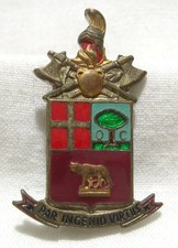 VINTAGE ITALIAN ARMY PIN BADGE