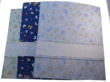 SET ASILO 3 PEZZI "ANIMALI DEL BOSCO" DA RICAMARE O PERSONALIZZATO