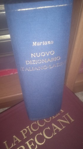 Dizionario italiano latino