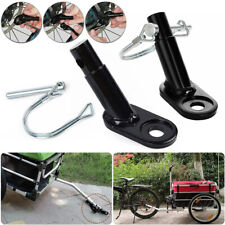 Gancio di traino aggiuntivo rimorchio per bici bicicletta carrello carrellino da