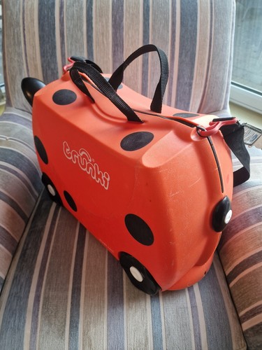 Valigia trunki red ladybird - trunki,